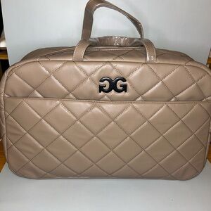 NWT Gilda Paris quilted weekender luggage tote